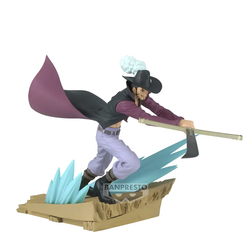 BANPRESTO - FIGURA COLECCIONABLE DE ONE PIECE SENKOZEKKEI-DRACULEMIHAWK