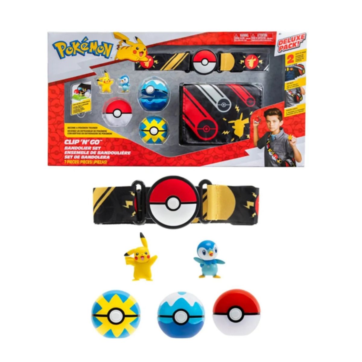 POKEMON - Set Bandolera Pokemon Pokebola