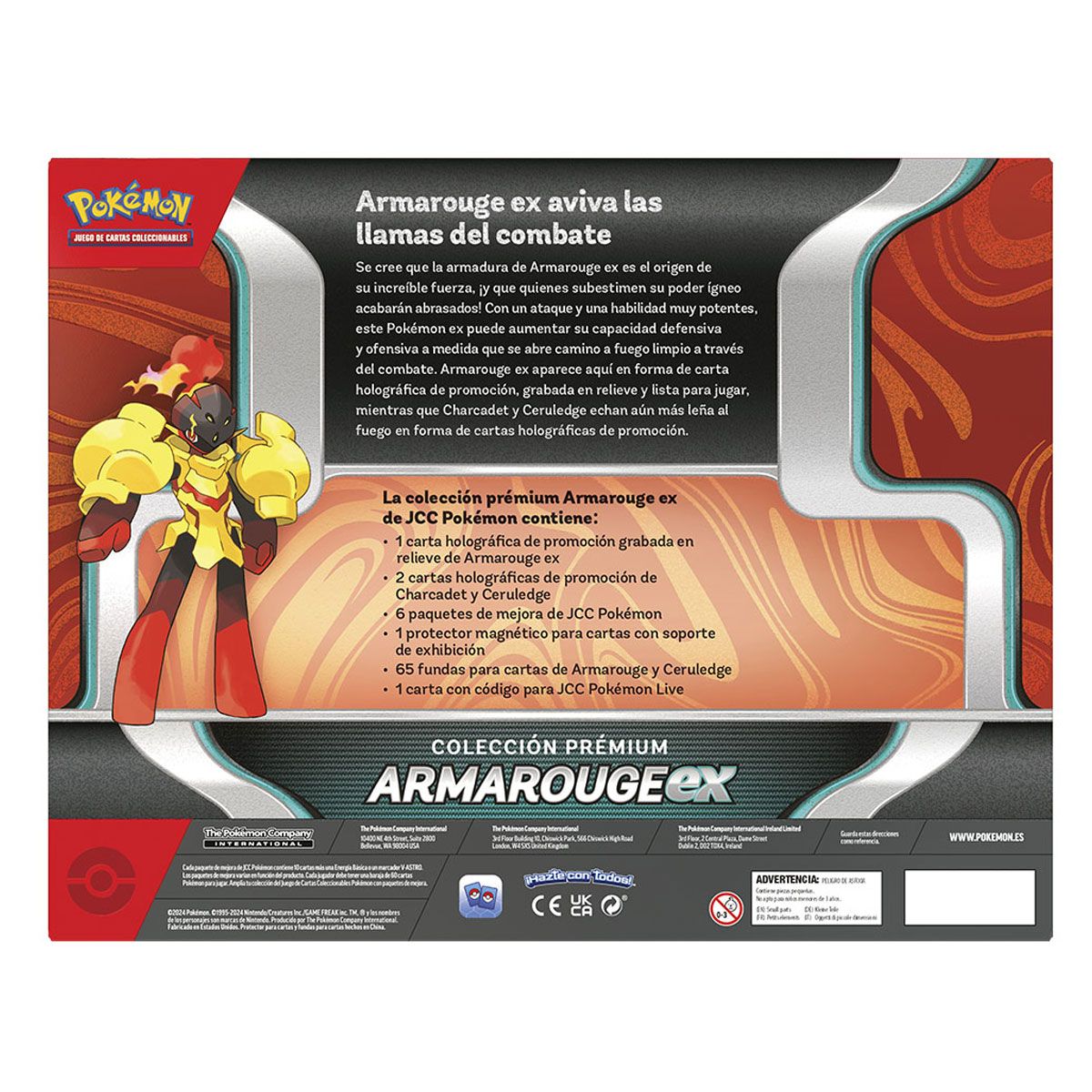 POKEMON - CARTAS DE POKEMON TCG ARMAROUGE EX PREMIUM COLLECTION SPA