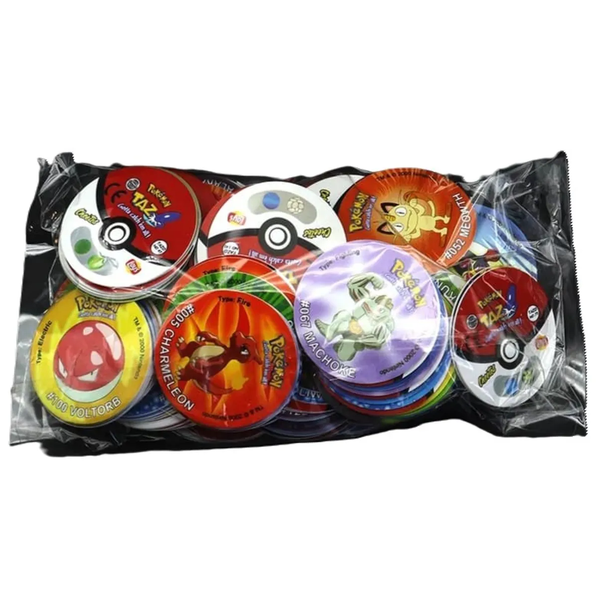 GENERICO - TAZOS POKEMON - SET DE 160 TAPS
