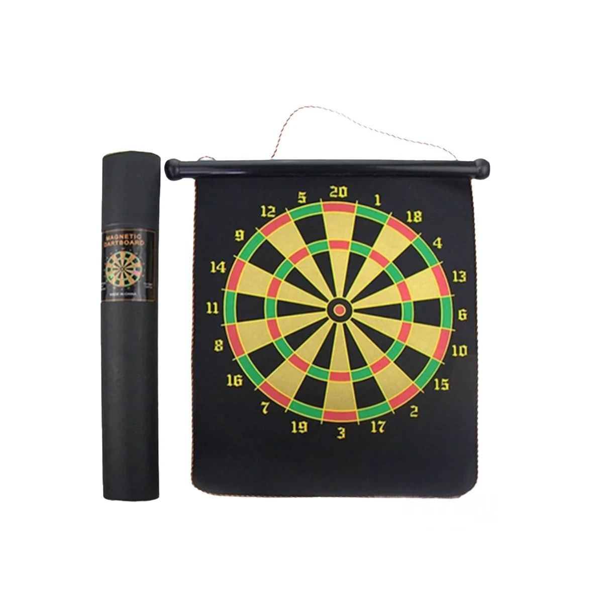 GENERICO - Tablero Tiro al Blanco con 6 Dardos Portatil Tela