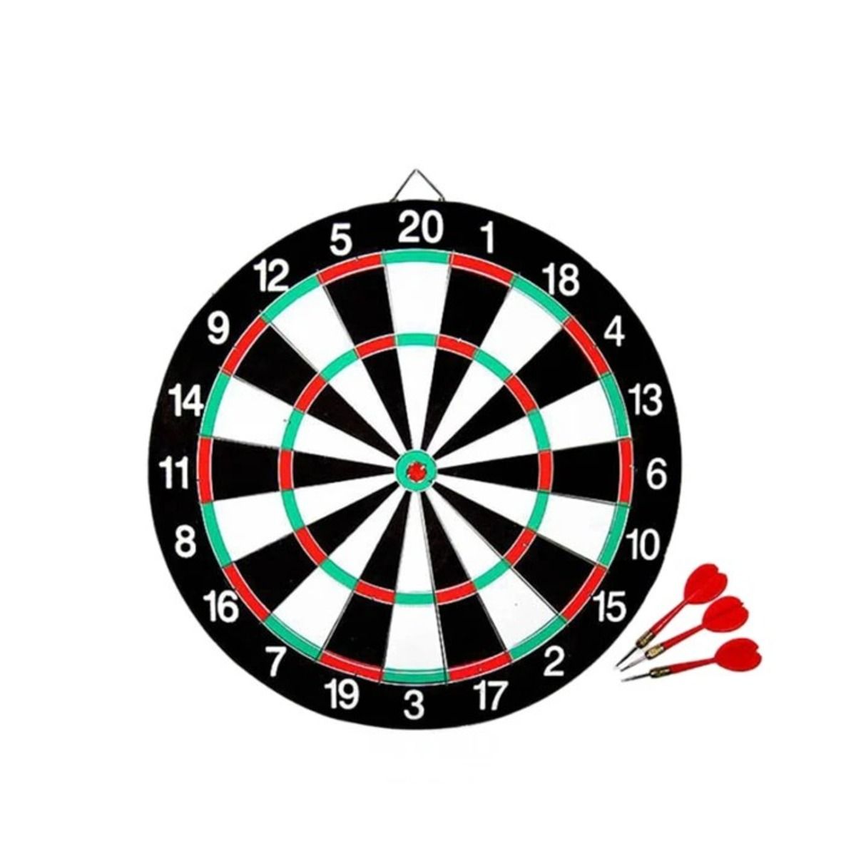 GENERICO - Pack4 Set de Juego de Dardos con Diana para Pared Circular