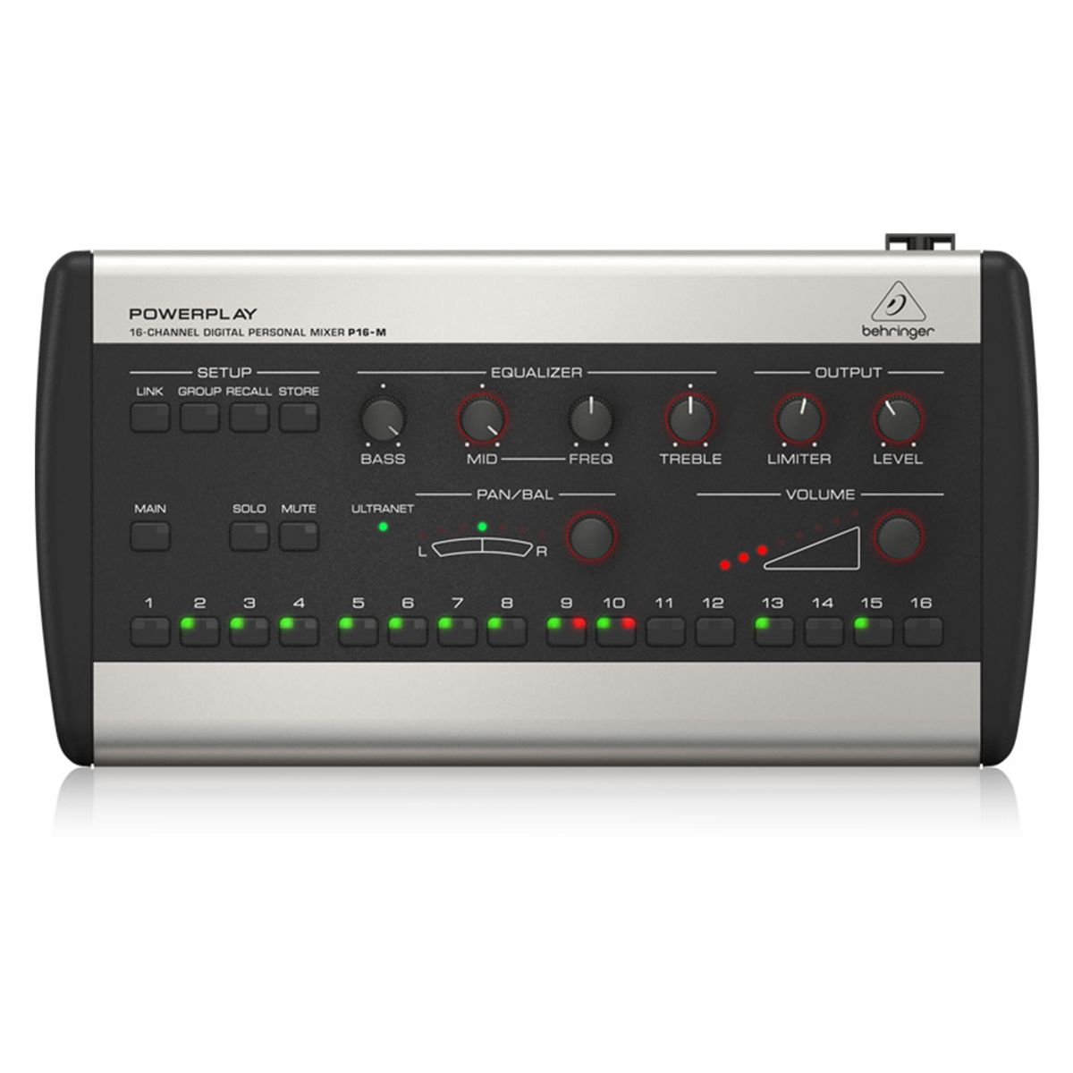 Behringer - Behringer Powerplay P16-M Mezclador Personal Digital de 16 Canales