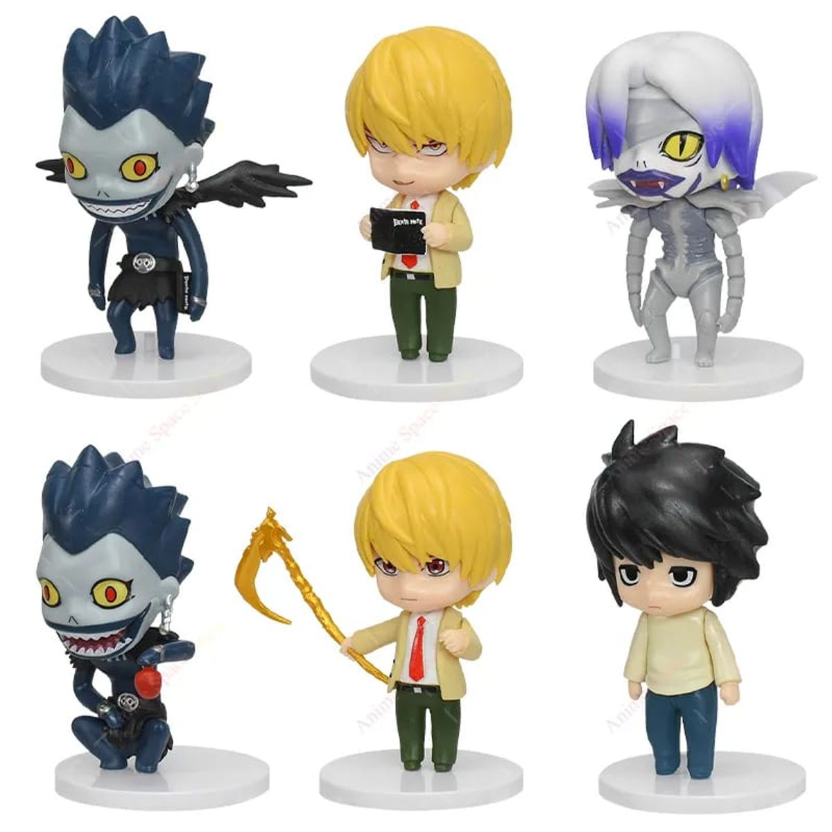 GENERICO - DEATH NOTE 6 UNID TIPO CHIBI