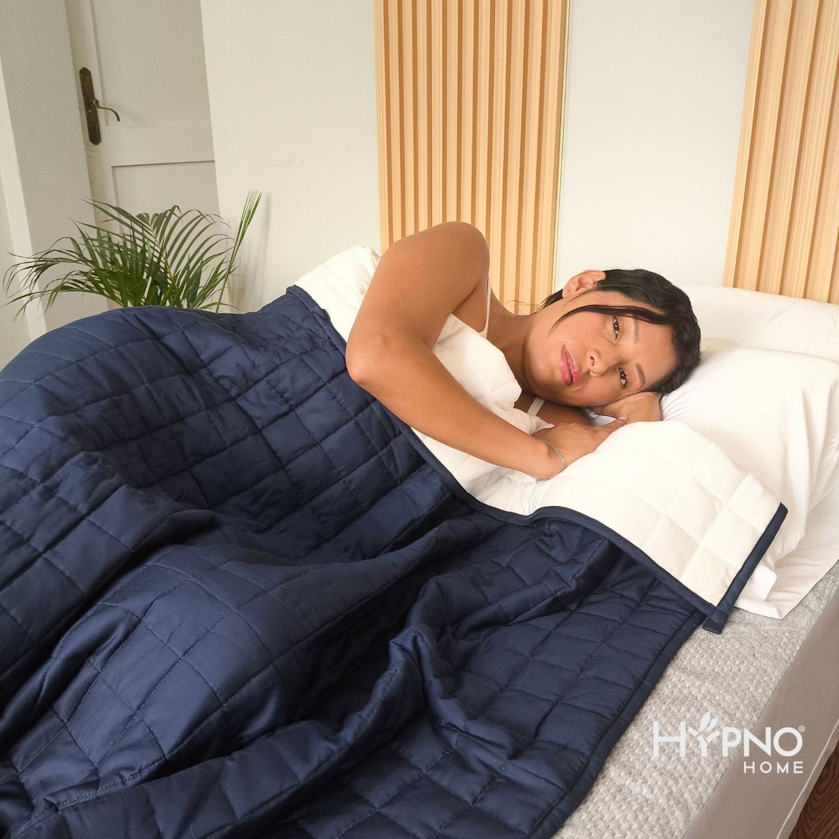 HYPNO HOME - Manta Pesada Antiestrés Hypno De Bambú 5.4 Kg