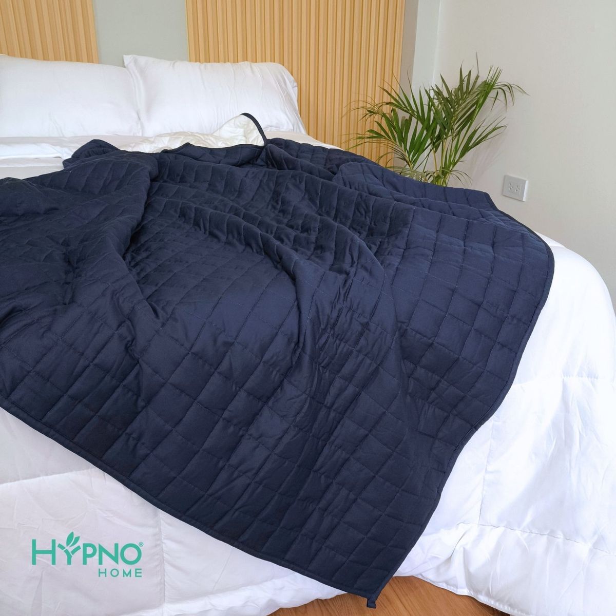 HYPNO HOME - Manta Pesada Antiestrés Hypno De Bambú 4.5 Kg