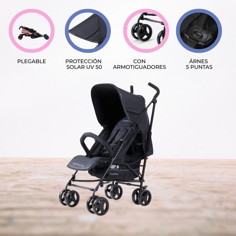 CARESTINO - Coche «CAPRI V2» Black