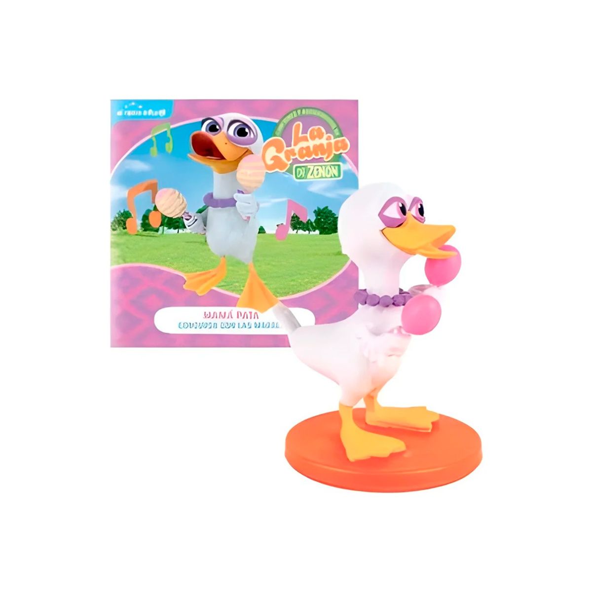 GENERICO - Granja de Zenon Figura Mama Pata incluye Libro