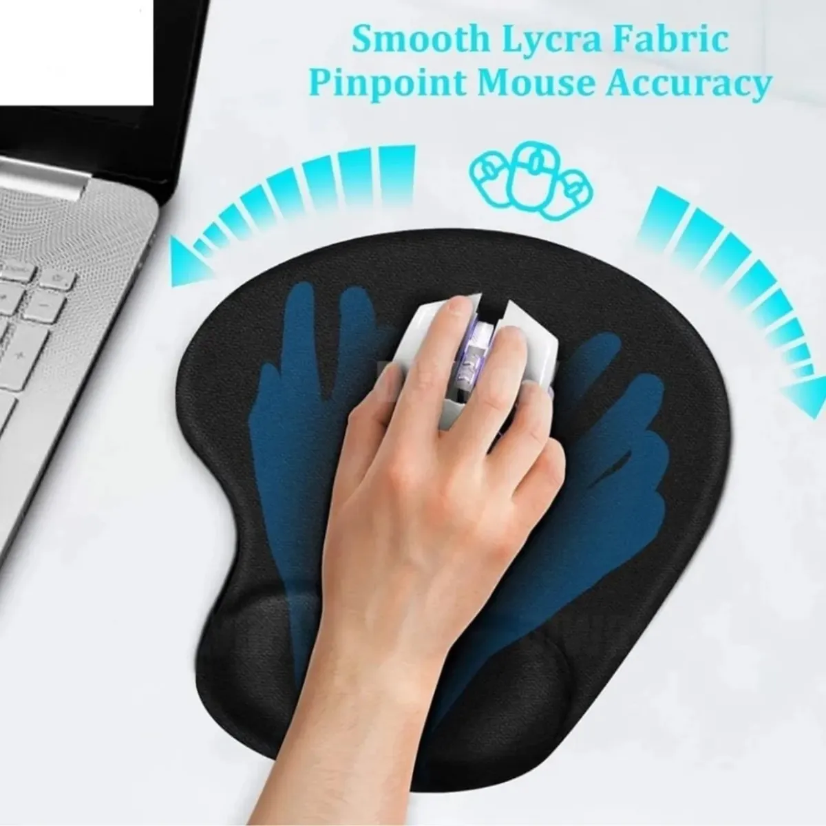 GENERICO - Mouse Pad Para Escritorio Con Almohadilla En Gel Color Variado