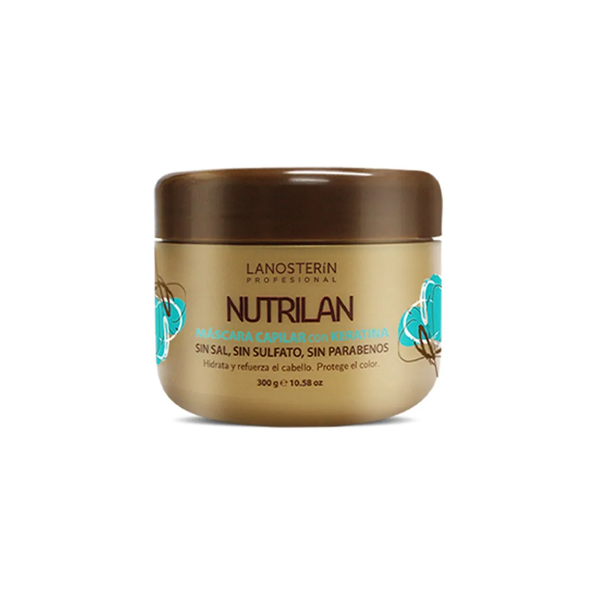 LANOSTERIN - Mascarilla Capilar Nutrilan Pote x 300 gr