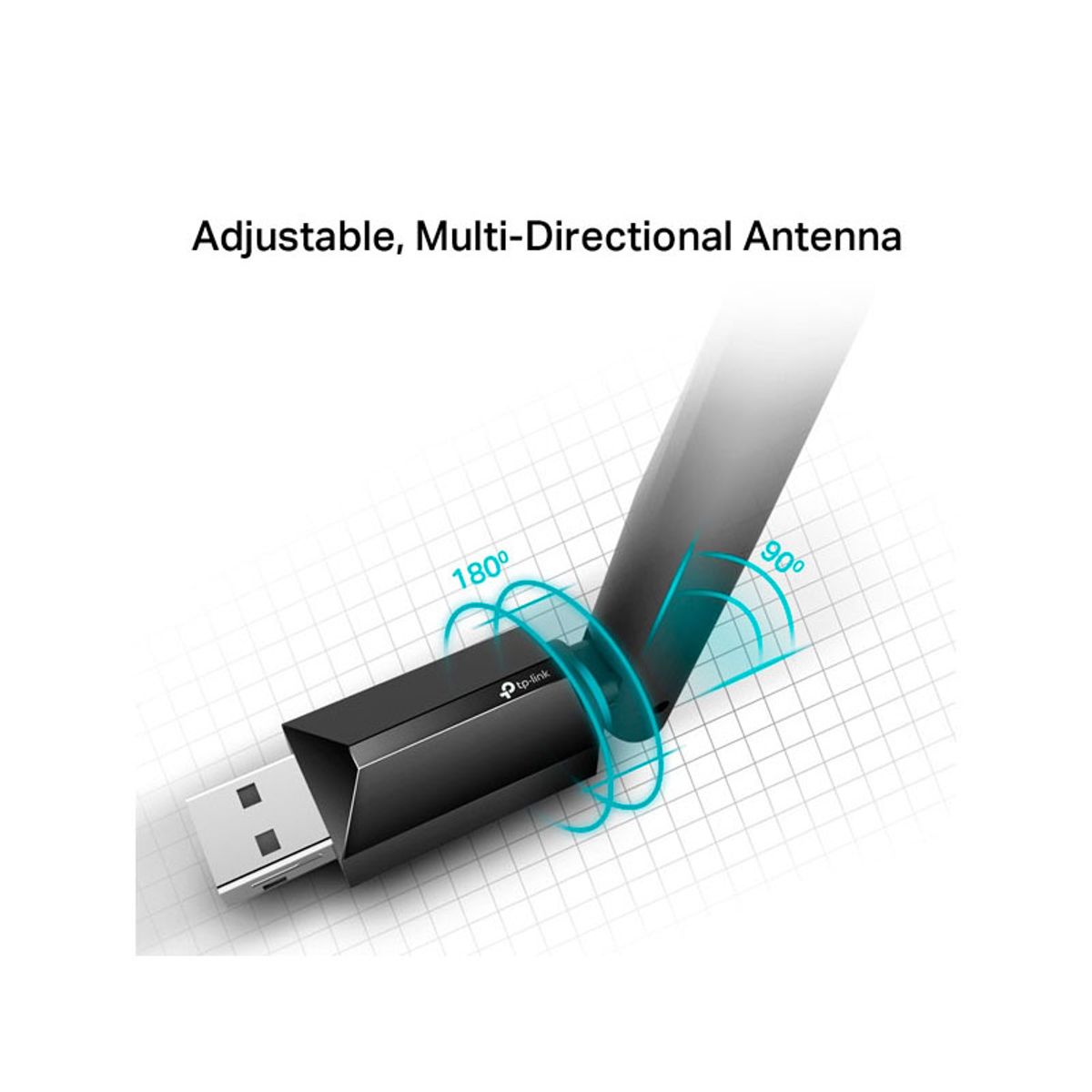 TP LINK - Adaptador TP-LINK USB AC600 Doble Banda T2UPLUS