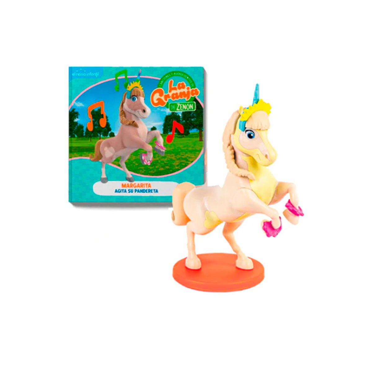 GENERICO - Granja de Zenon Figura Margarita incluye Libro