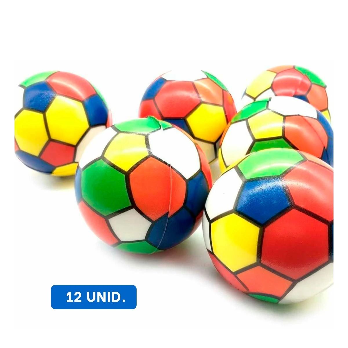 GENERICO - Pelotas Antiestres para Calmar la Tension Futbol Color