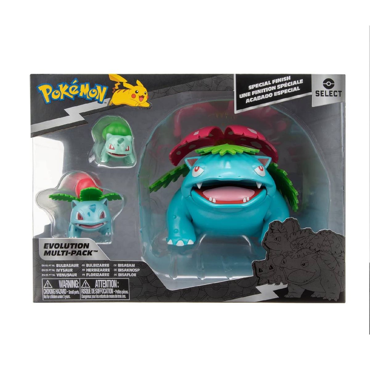 POKEMON - Pokemon Select Venusaur Bulbasaur Ivysaur