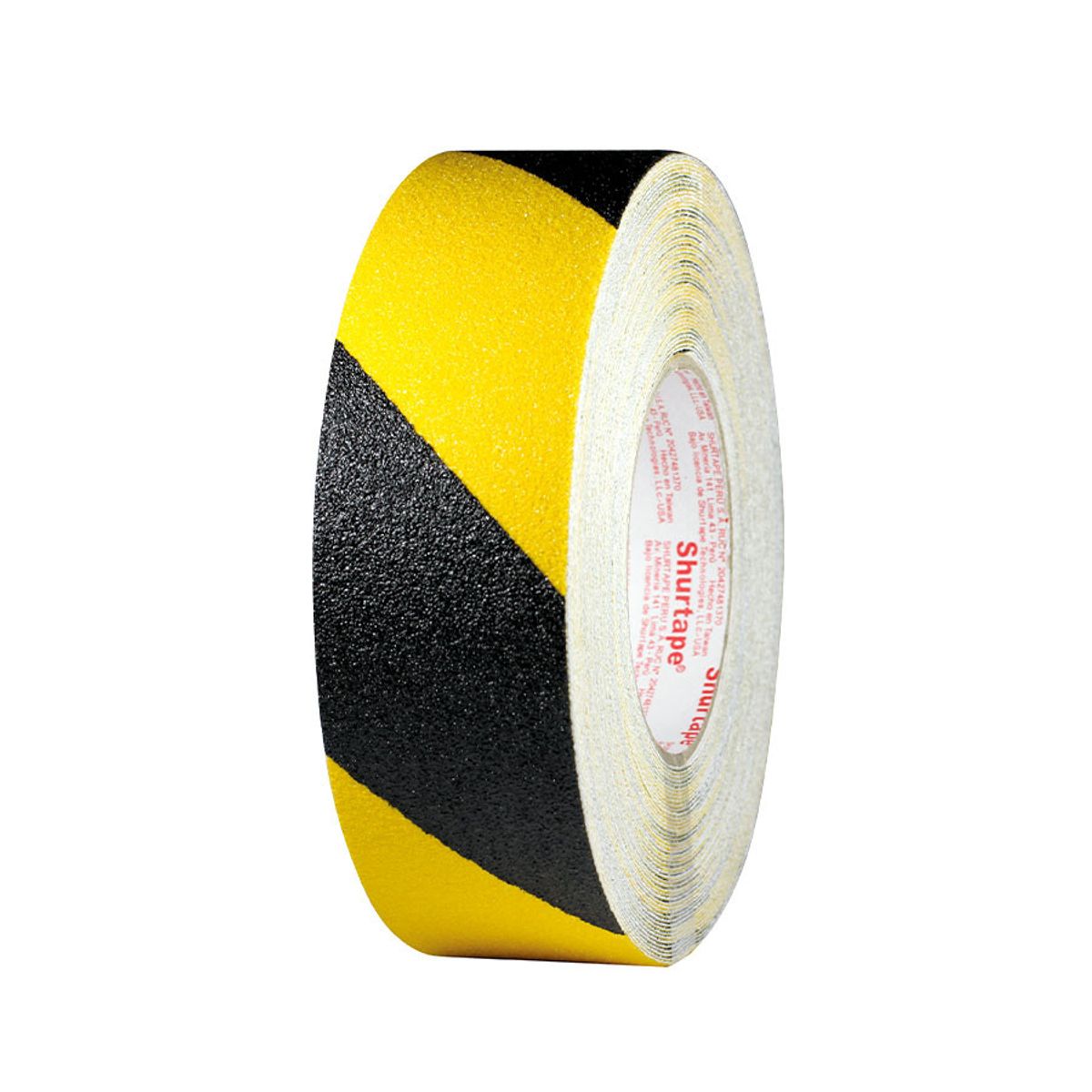 SHURTAPE - CINTA ANTIDESLIZANTE AS-60AN AMARILLO-NEGRO 2″ x 20YDS SHURTAPE