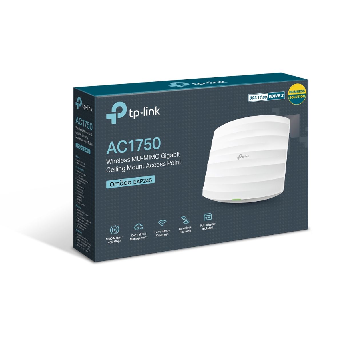 TP LINK - Access Point Tp-Link  AC1750 2PTS GIGABIT EAP245 Inalambrico