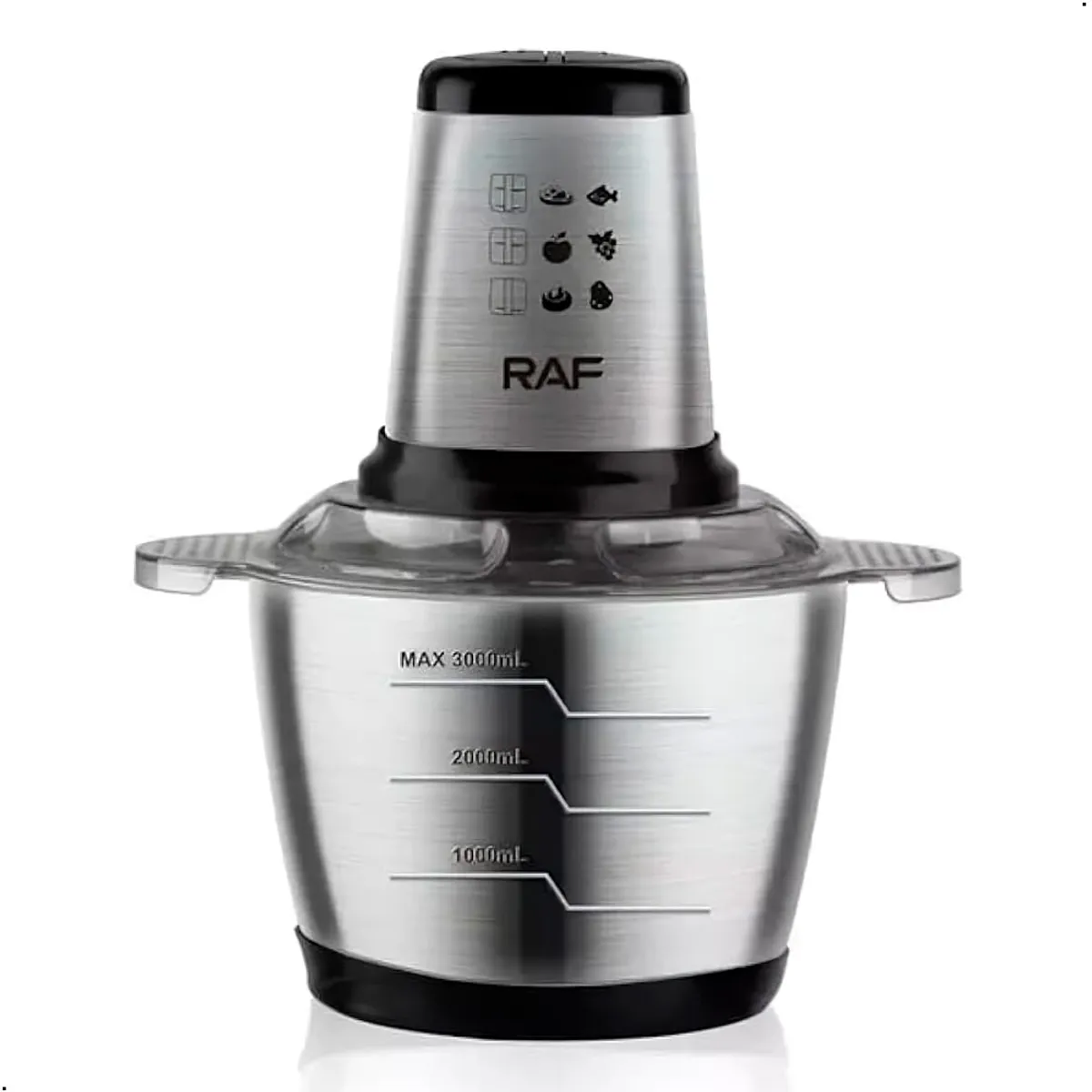 RAFF - Trituradora Picadora De Alimentos Raf R.7031 1000w 3 Litros