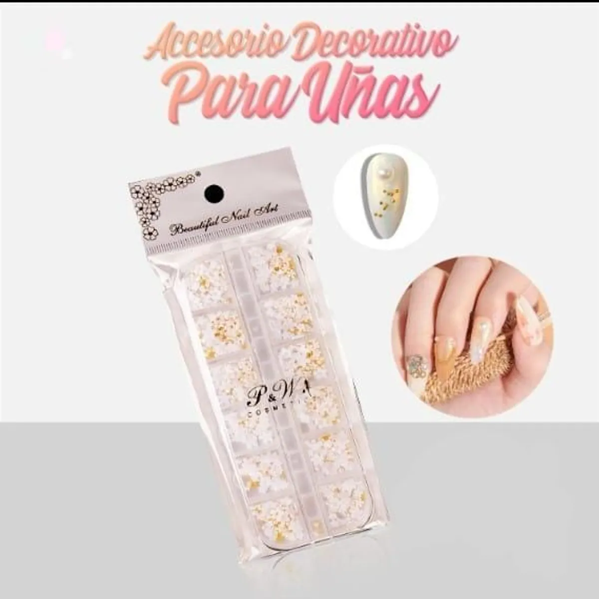 GENERICO - Accesorio Decorativo para Uñas set de adornos