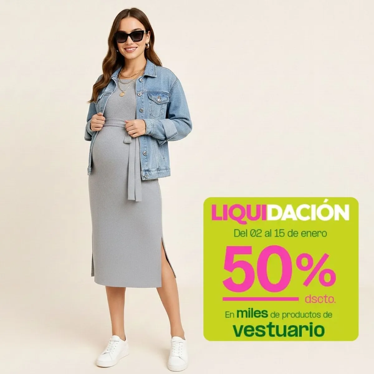 MOMMYLAND - VESTIDO MATERNAL Y LACTANCIA