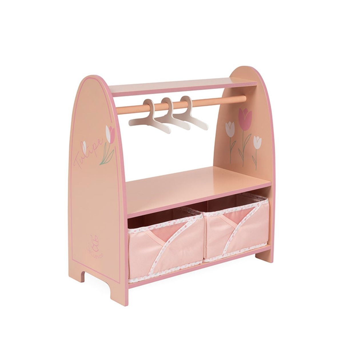 DECUEVAS TOYS - Perchero Guardarropa para Accesorios de Muñecas