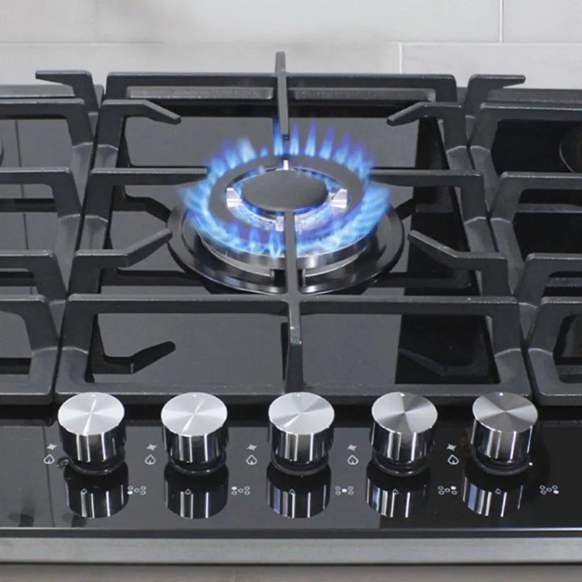 SOLE - Encimera a GLP Empotrable 5 Hornillas Sole SOLCO058V2