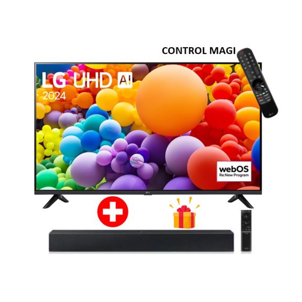 LG - TV 65 LG 65UT7300PSA SMART TV 4K UHD+ SOUNDBAR SAMSUNG C400