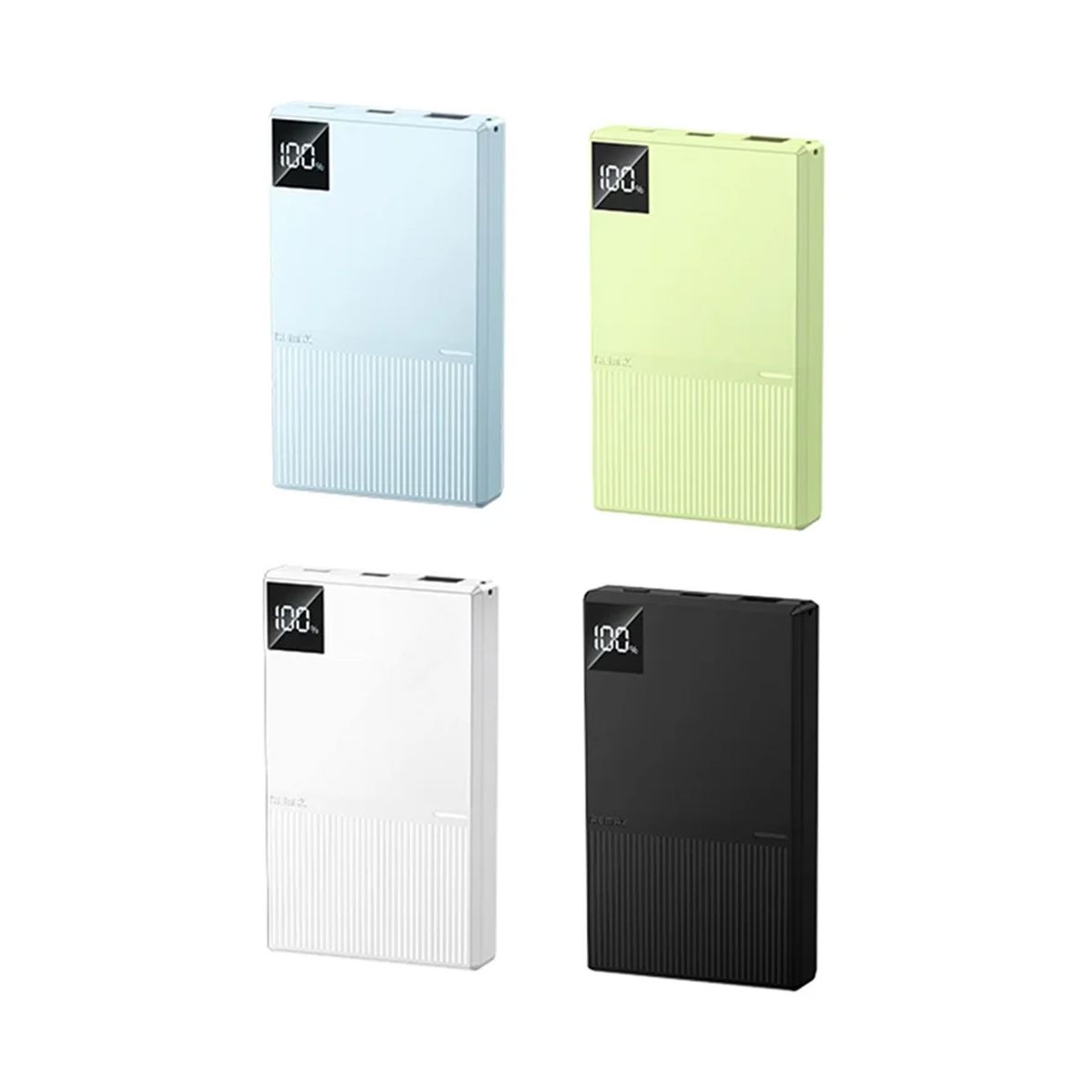 REMAX - Power Bank Remax FP-8 Negro 10000mAh 22.5 W Carga Rápida