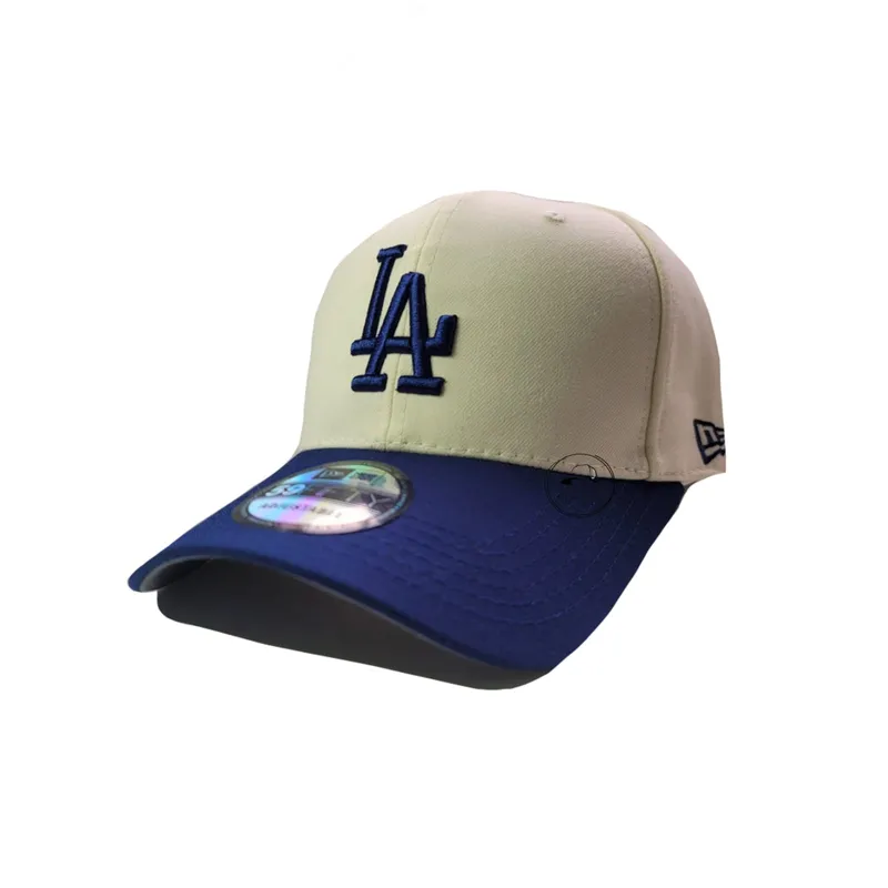 GENERICO - GORRO NEW ERA LA AZUL CON CREMA LOS ANGELES