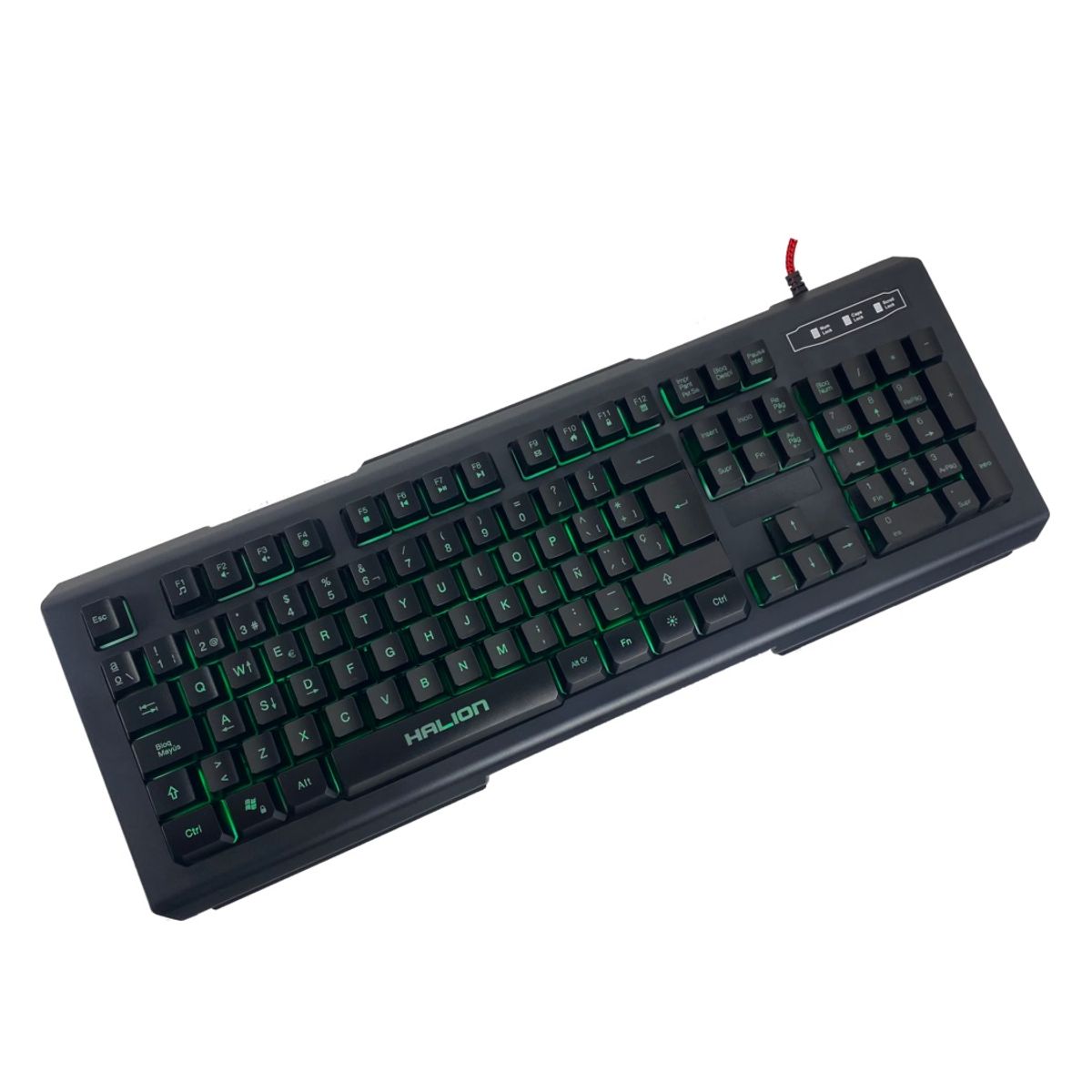 HALION - KIT TECLADO Y MOUSE GAMER MIRAGE HA-810C