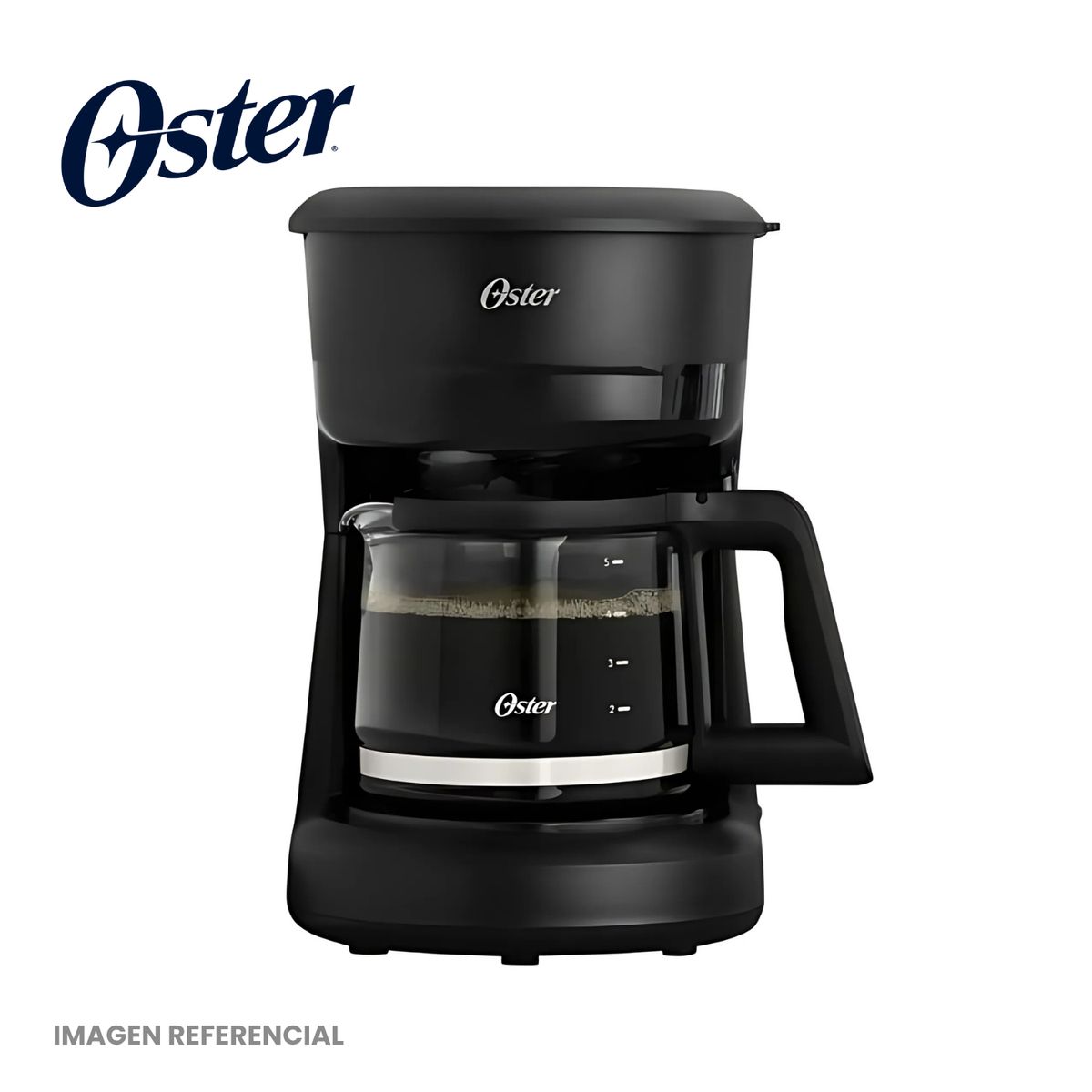 OSTER - Cafetera Oster 5 Tazas con Filtro Reutilizable BVSTDCS51B