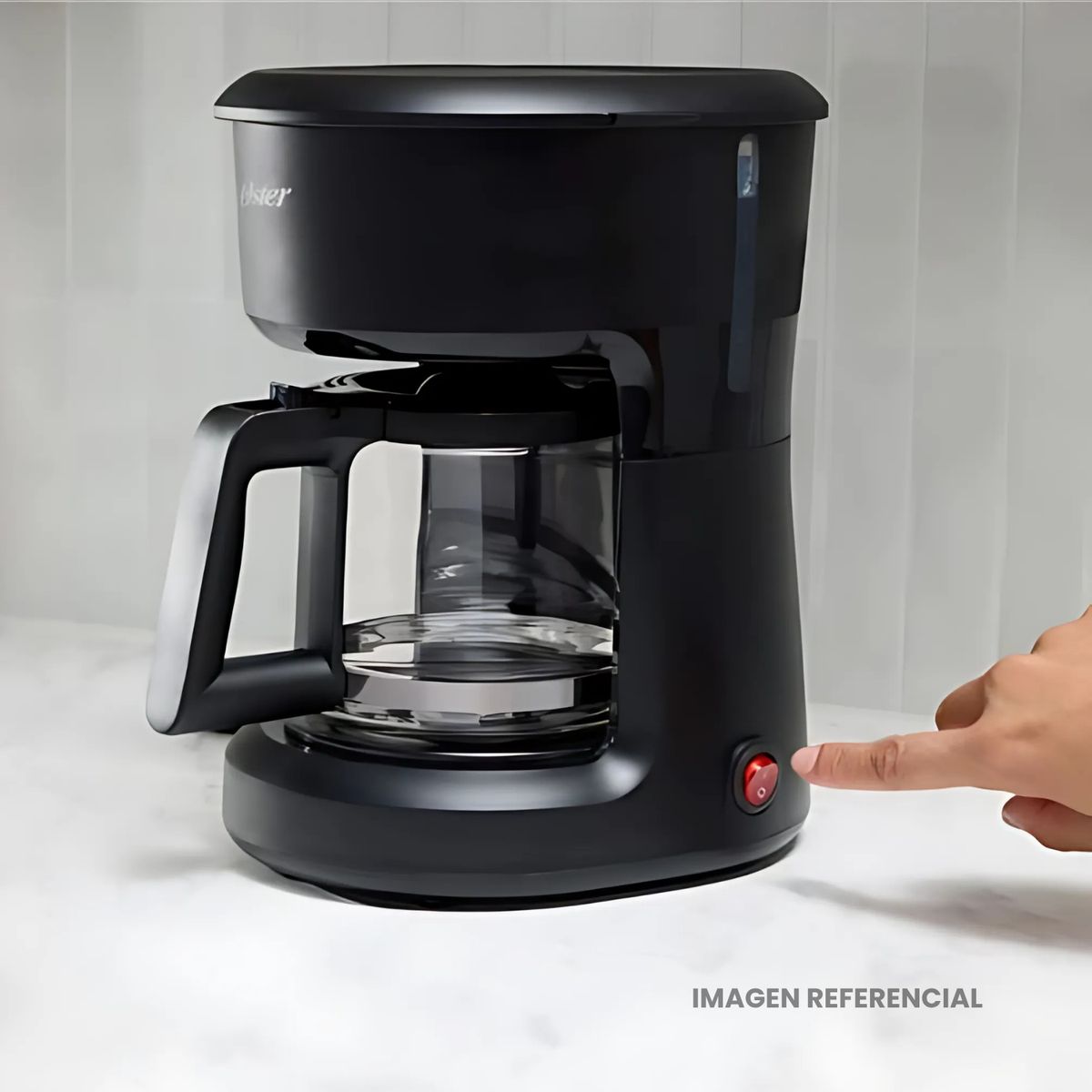 OSTER - Cafetera Oster 5 Tazas con Filtro Reutilizable BVSTDCS51B