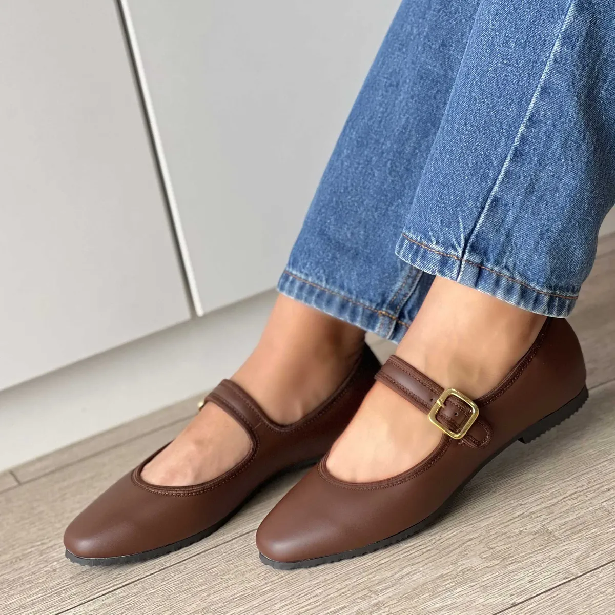 GENERICO - BALERINA MARRON TENDENCIA FIFI PARA MUJER