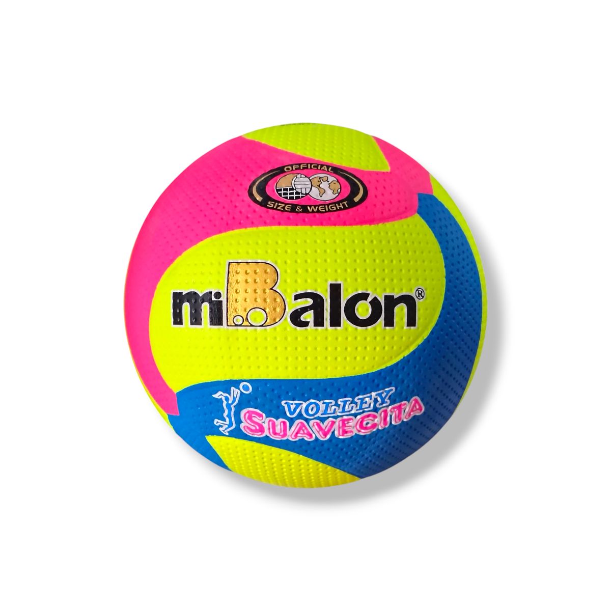 MIBALON - Pelota de Voley Suavecita pink