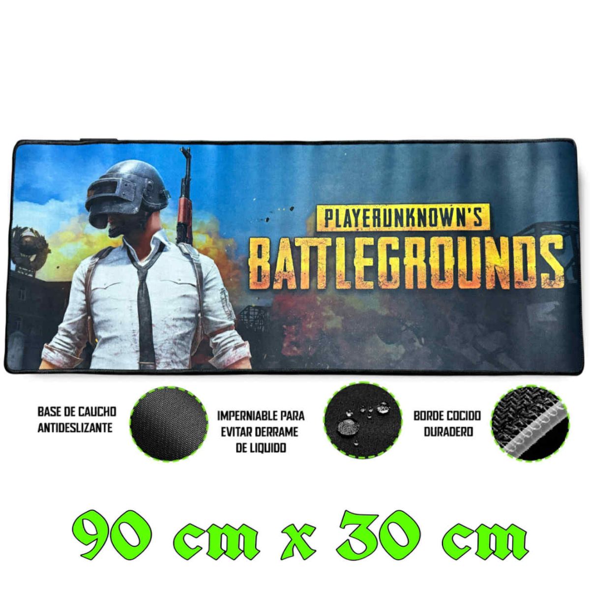 GENERICO - Mouse Pad Gamer 30x90 Cm Precisión Y Estilo