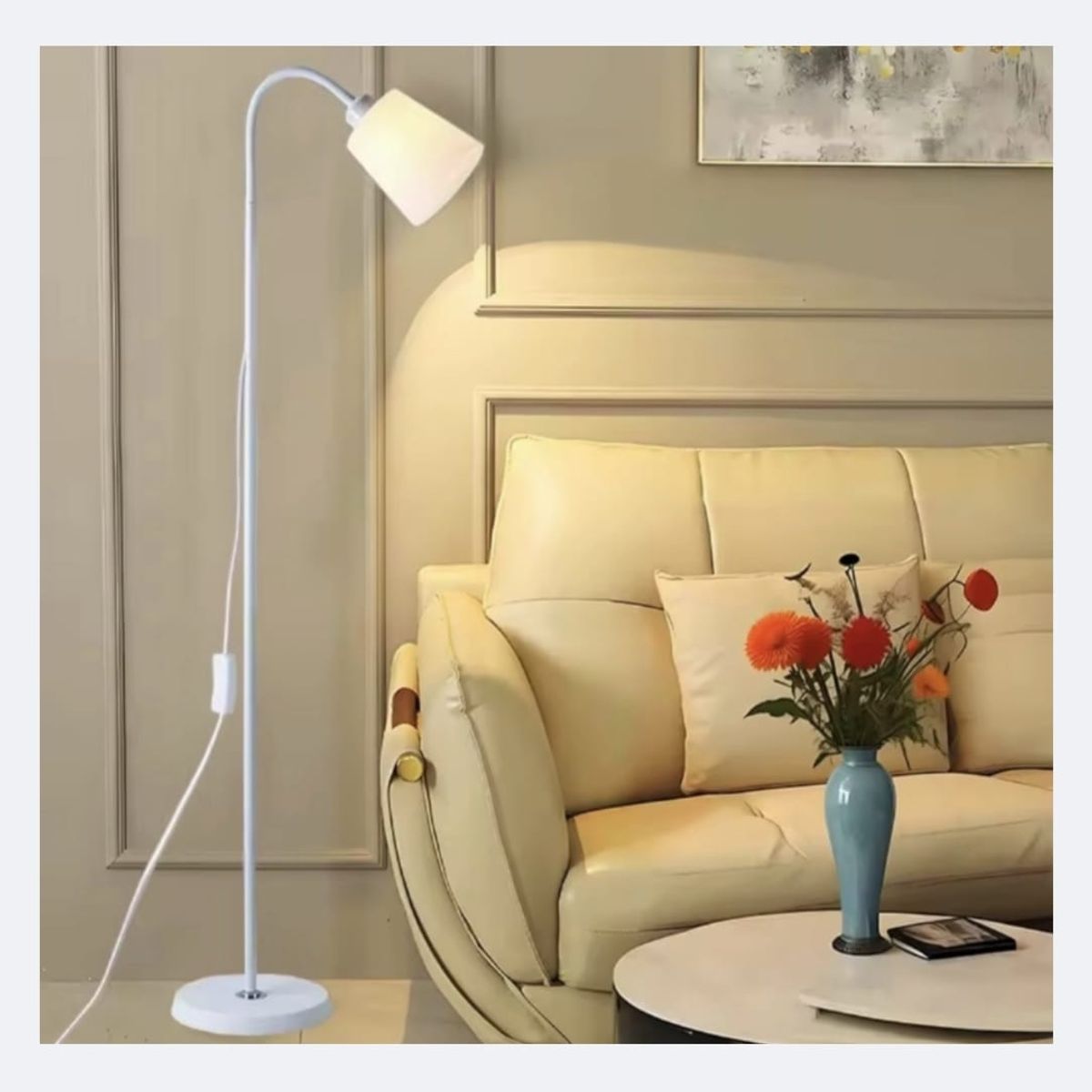 GENERICO - Lámparas de pie para Sala de Estar y Dormitorio Con Brazo Flexible