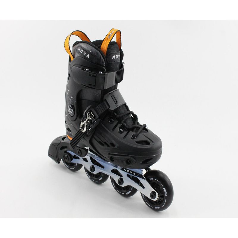 NOVA - PATINES LINEALES BOTA DURA NARANJA L 36-39