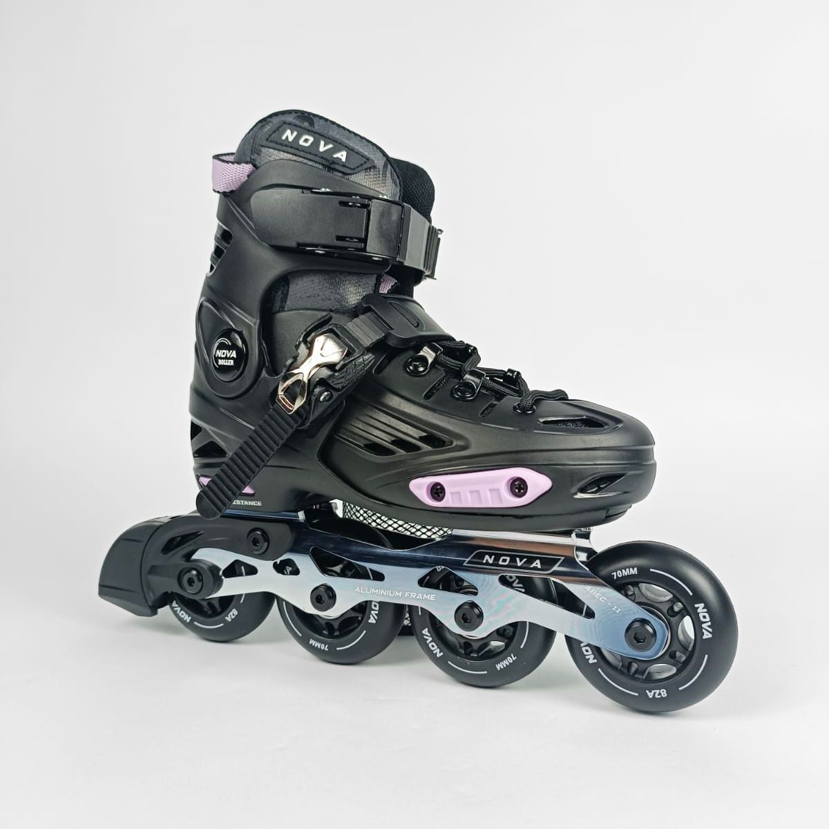 NOVA - PATINES LINEALES BOTA DURA LILA L 36-39
