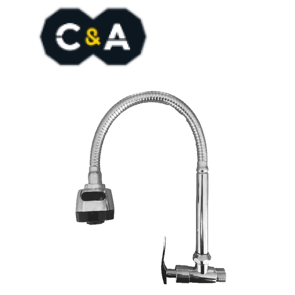 C&A - CAÑO CORRUGADO CUELLO FLEXIBLE PARA PARED COCINA - C&A