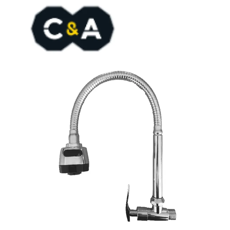 C&A - CAÑO CORRUGADO CUELLO FLEXIBLE PARA PARED COCINA - C&A