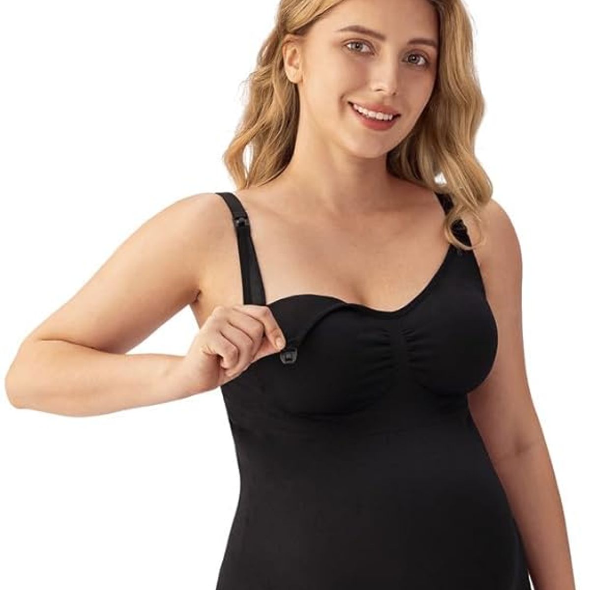 GENERICO - Camiseta Sujetador sin mangas de Lactancia Materna