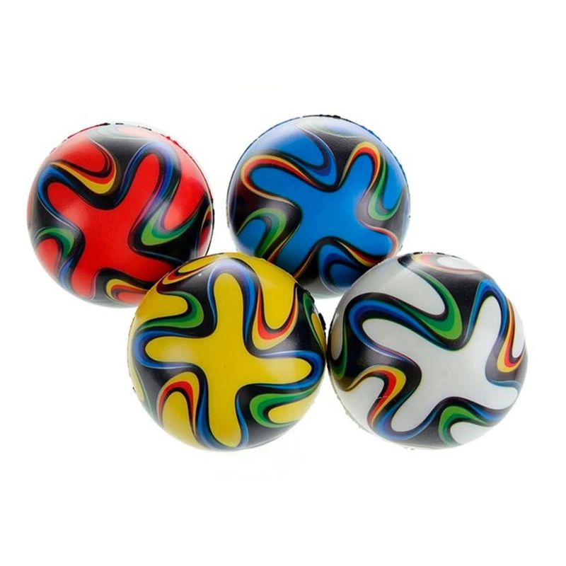 RYBIU IMPORT - Pack2 Pelotas Antiestres para Calmar la Tension Rayas Curvas