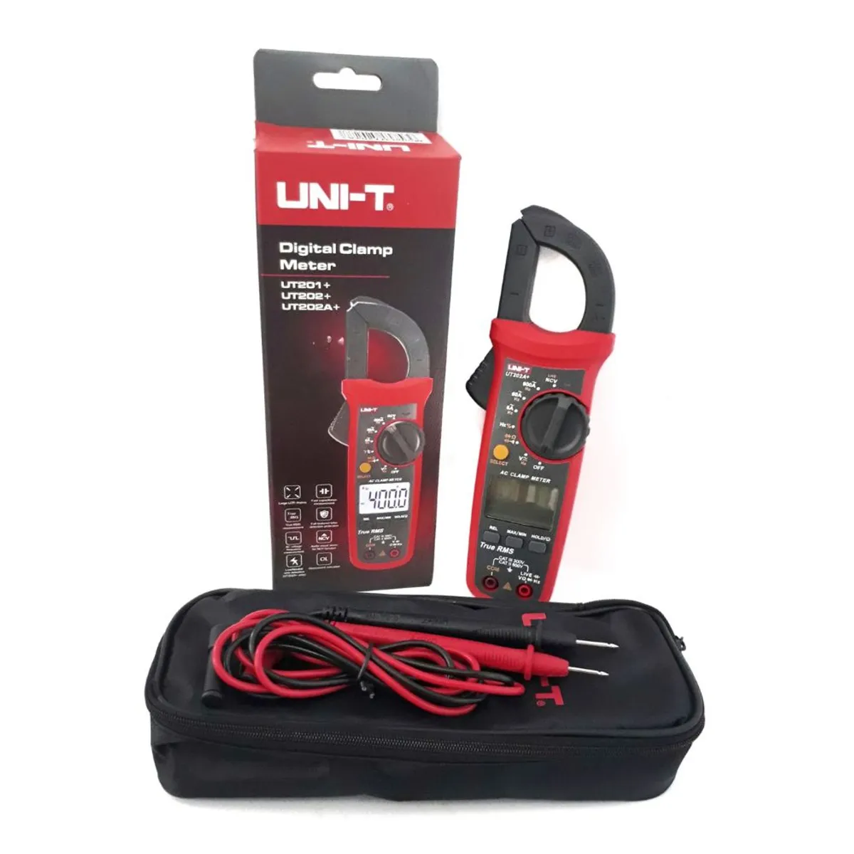 UNI T - Pinza amperimétrica UNI-T UT202A+ 600A CA TRUE RMS
