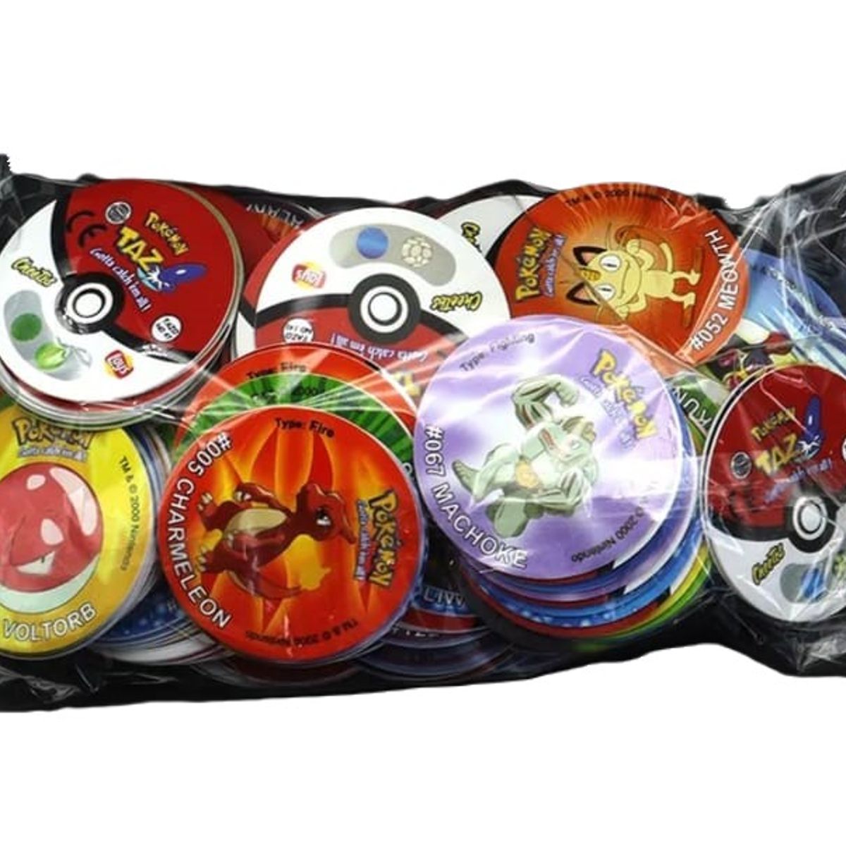 GENERICO - TAZOS POKEMON - SET DE 160 TAPS