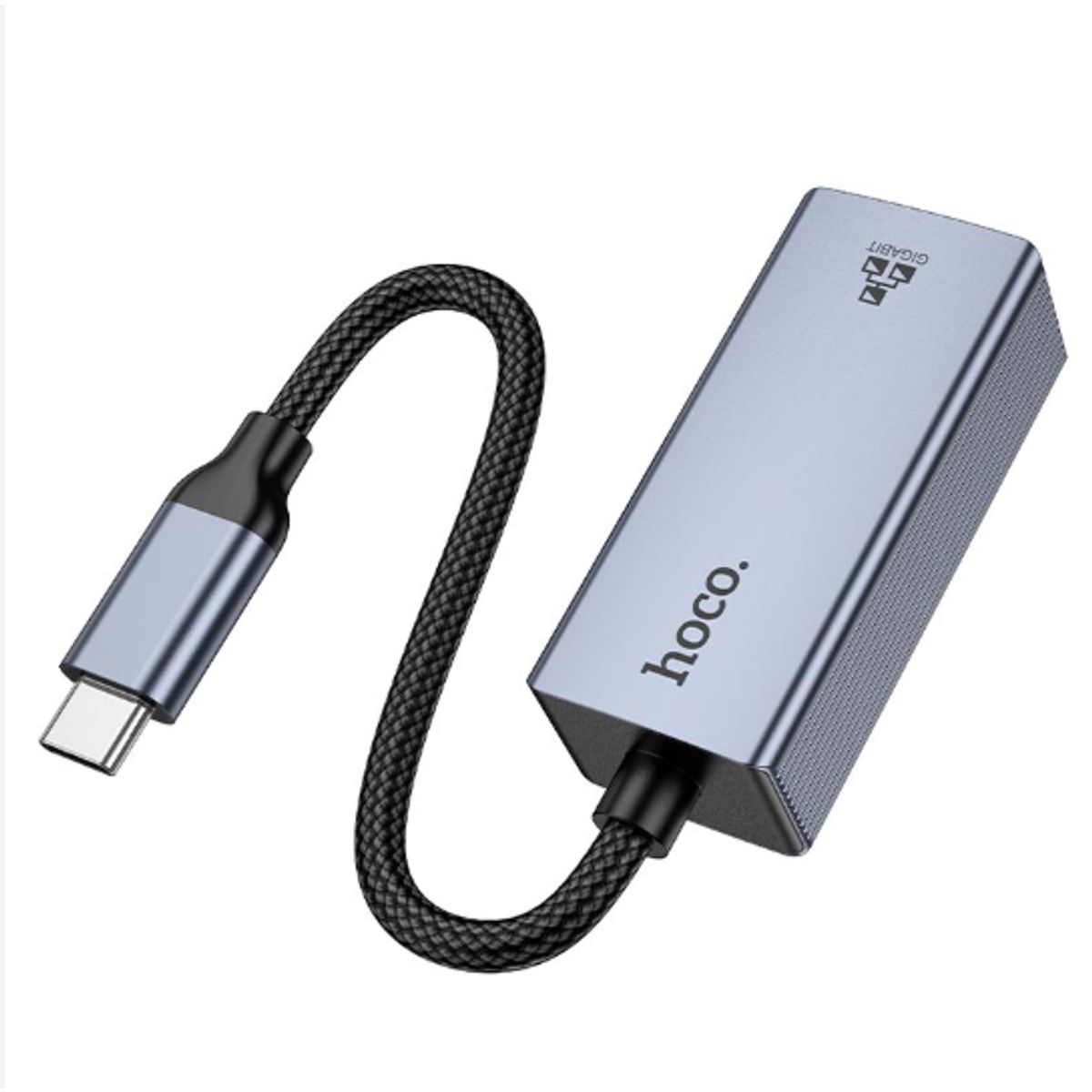 HOCO - Adaptador de Red Ethernet RJ45 a Tipo C HOCO UA37 1000Mbps