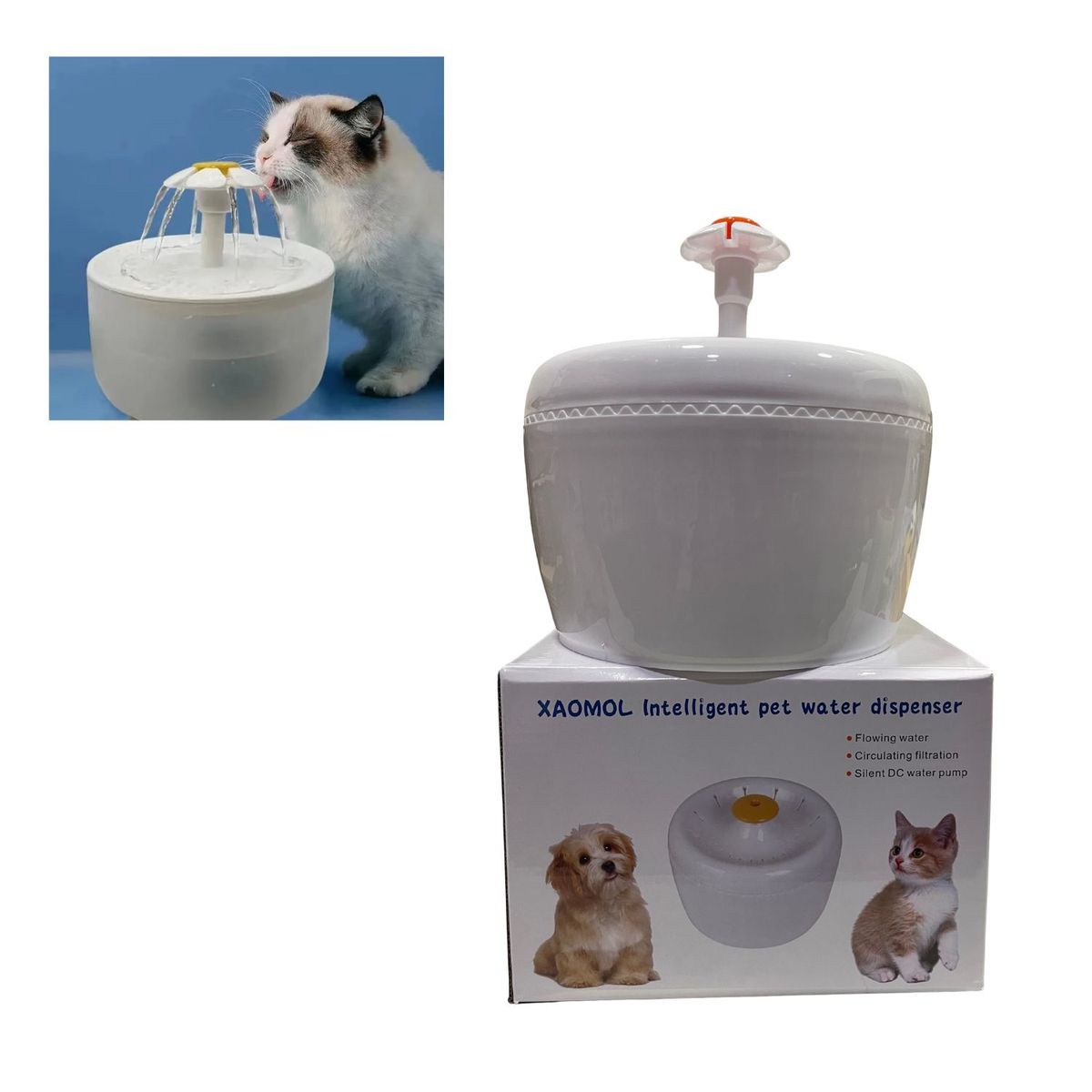 OEM - Fuente De Agua Bebedero Para Mascotas