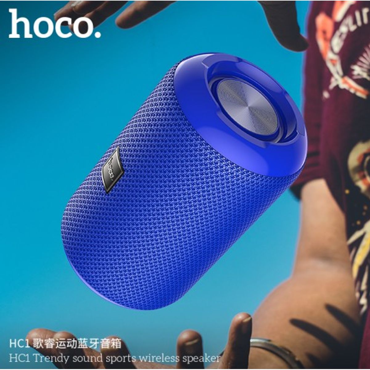 HOCO - Parlante Bluetooth HOCO HC1 Azul IPX5