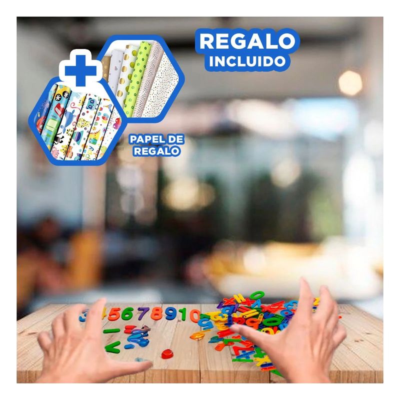 GENERICO - Pack12 Figuras para Ensamblar Numeros Y+Regalo Agendita