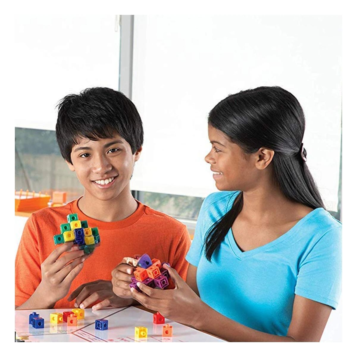 GENERICO - Pack12 Figuras de Union Forma Policubos