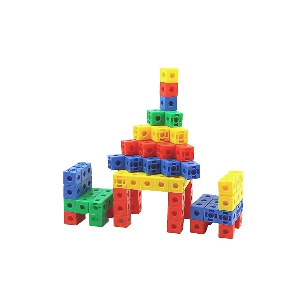 GENERICO - Pack12 Figuras de Union Forma Policubos