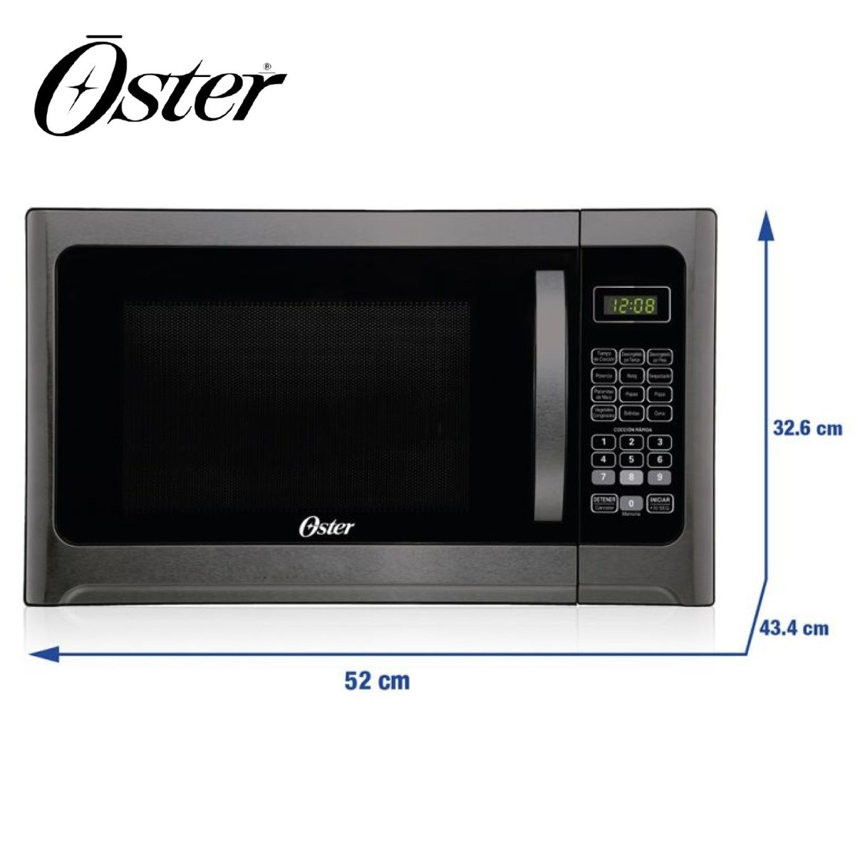 OSTER - Horno Microondas Oster® 30L POGGM61002 Negro